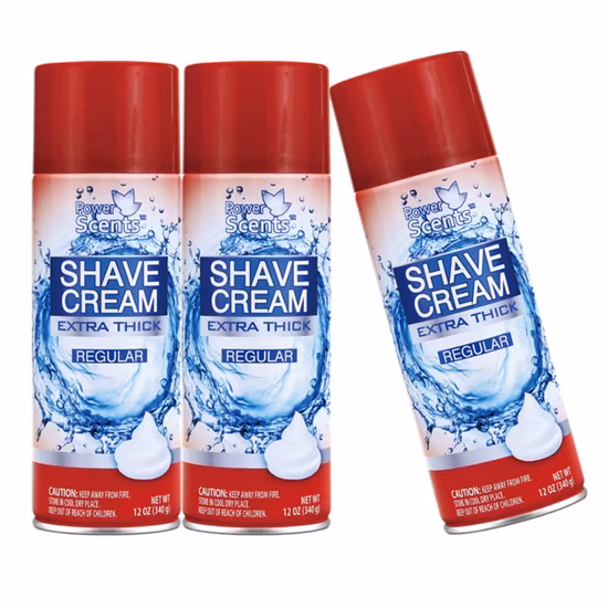 OEM Private Label Shave Foam 400ml Natural Beard Nourish Cream Shaving Foam for Men