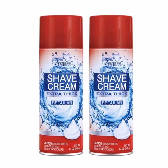 OEM Private Label Shave Foam 400ml Natural Beard Nourish Cream Shaving Foam for Men