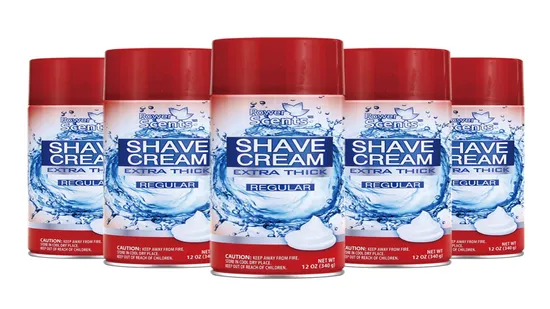 OEM Private Label Shave Foam 400ml Natural Beard Nourish Cream Shaving Foam for Men