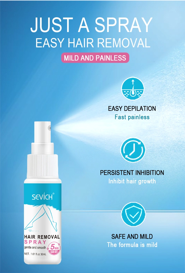 Sevich New Product Body Hair Removal Spray for Men