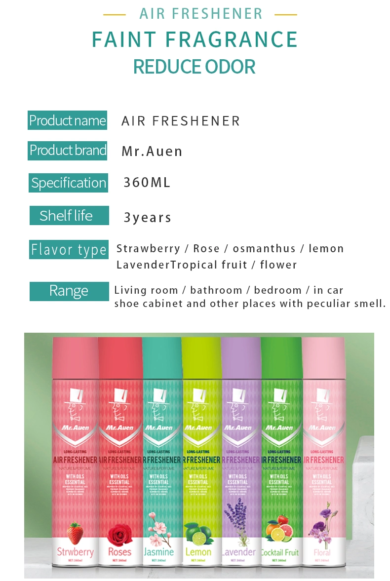 Good Selling Long Lasting More Perfumes Air Freshener Spray