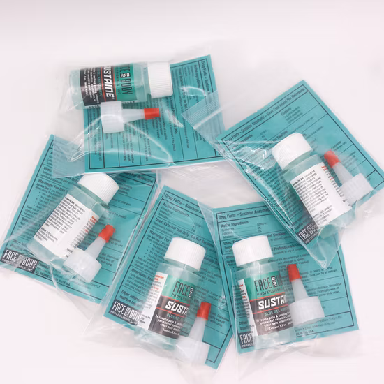 1,2 унции заводская цена татуировки во время процедуры, вызывающий онемение продукта, местный анестетик, онемеющий гель Sustaine Blue Gel