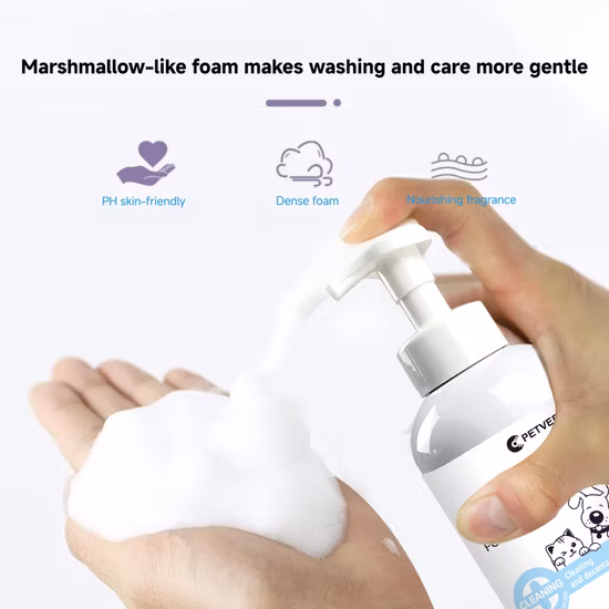 Натуральный и гипоаллергенный шампунь для домашних животных безводный безводный №