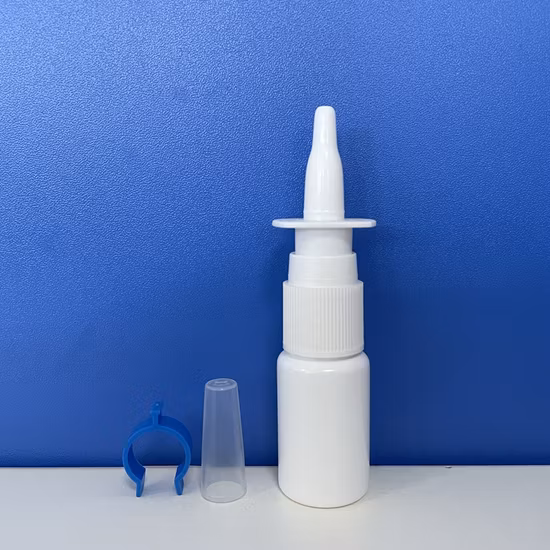 18/415 Назальный спрей-насос с пластиковым HDPE 10 мл, 15 мл, 20 мл, бутылкой для домашних животных