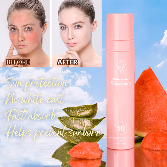 Отбеливающий солнцезащитный спрей для лица под частной торговой маркой